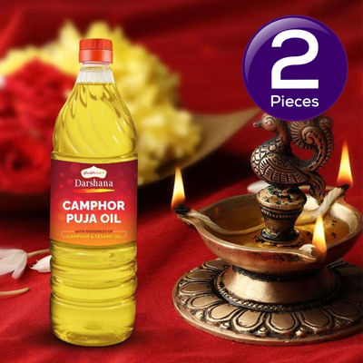 Shubhkart Darshana Camphor Puja Oil 450 ml Combo