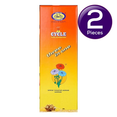 Cycle Cycle Three in One Agarbatti 202 g Combo