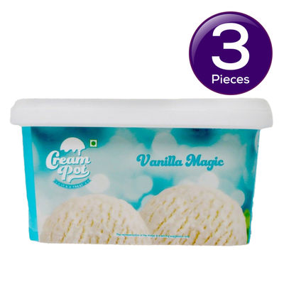 Cream Pot Vanilla Tub 1 l Combo