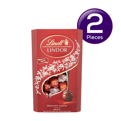 Lindt Exotic Milk Cornet Chocolate 200 g Combo