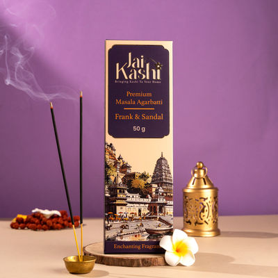 Jai Kashi Frank & Sandal Premium Masala Agarbatti