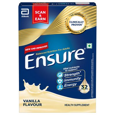 Ensure Balanced Nutrition Drink Powder For Adults - Vanilla Flavored
