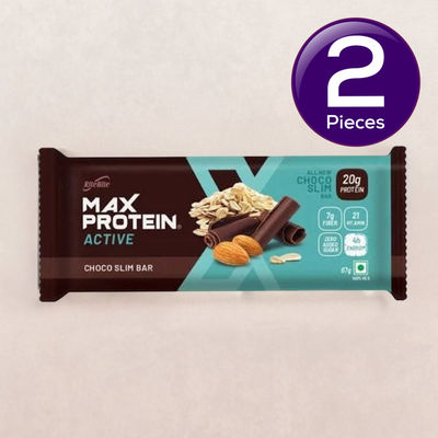 RiteBite Max Protein 20g Protein Bar Choco Slim 67 g Combo