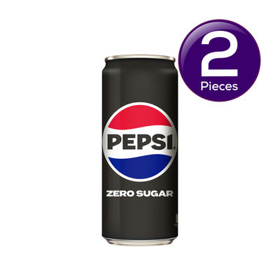 Pepsi Zero Sugar Soft Drink 330 ml Combo