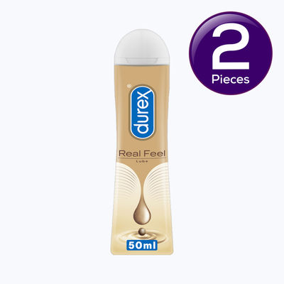 Durex Lube - Real Feel - Long Lasting Lubricant 50 ml Combo