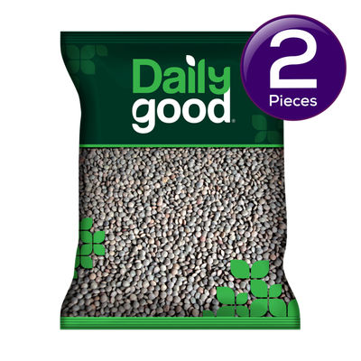 Daily Good Unpolished Masoor Black Whole 500 g Combo