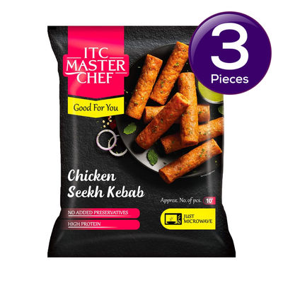 ITC Master Chef Chicken Seekh Kabab 500 g Combo