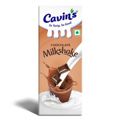Cavin's Chocolate Milkshake Tetrapack