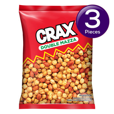 Crax Double Mazza Namkeen Peanut Mix 160 g Combo