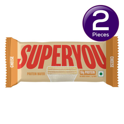 Superyou Cheese Protein Wafer Bar 40 g Combo