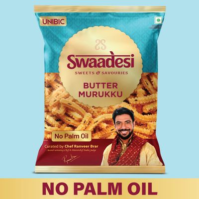 UNIBIC Swaadesi No Palm Oil Butter Murukku