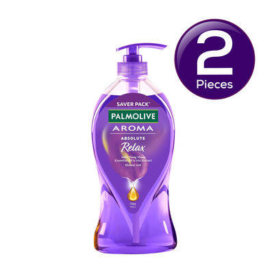Palmolive Iris & Ylang Ylang Essential Oil Aroma Absolute Relax, Moisturizing Body Wash 750 ml Combo