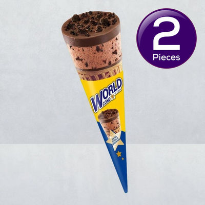 Havmor Swiss Choco Brownie Ice Cream Cone 150 ml Combo