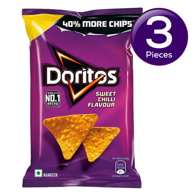 Doritos Nacho Chips - Sweet Chilli Flavour 100 g Combo
