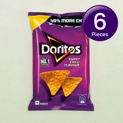 Doritos Nacho Chips - Sweet Chilli Flavour 100 g Combo