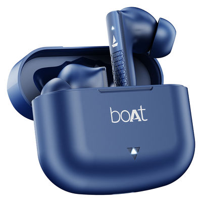 boAt Airdopes 91 TWS Earbuds w/ 45H Playtime, Dual Mics w/ ENx & BEAST Mode (Starry Blue)