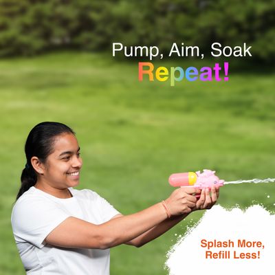Tom Uncle Small Holi Water Pichkari | Pink