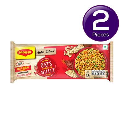 Maggi Nutri-Licious Oats with Millets Noodles 298 g Combo