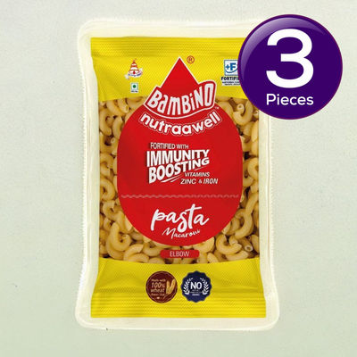 Bambino Elbow Macaroni Pasta 400 g Combo