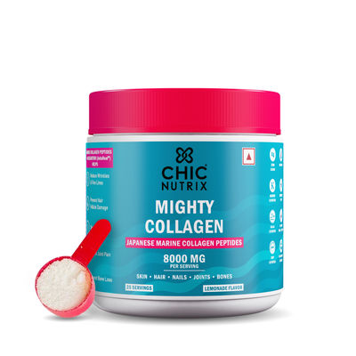 Chicnutrix Mighty Collagen - 8000Mg Marine Collagen For Younger Looking Skin
