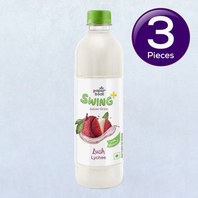 Paper Boat Swing Lychee Lush Juice 600 ml Combo
