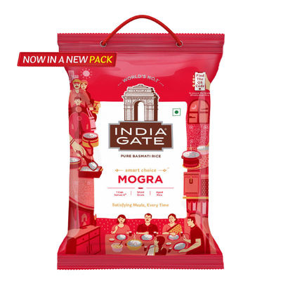 India Gate 1 Cup Serves 5 Mogra Basmati Rice | Aged Rice | Smart Choice