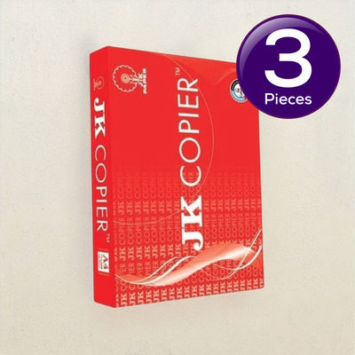 JK A4 Copier Paper White sheet (75 gsm) 500 pc Combo