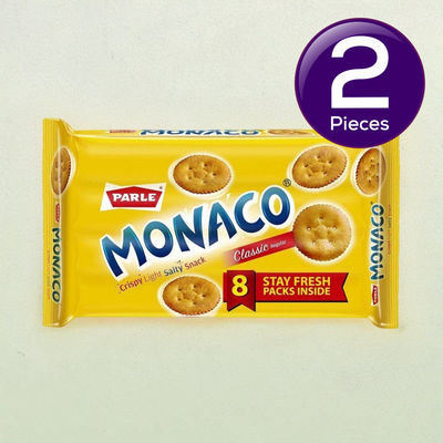 Parle Monaco Classic Salty Biscuits 371 g Combo