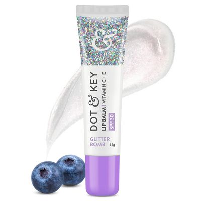 Dot & Key Lip Balm Vitamin C + E Spf 30+ Glitter Bomb