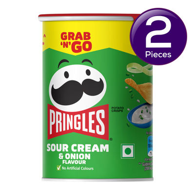 Pringles Potato Chips - Sour Cream & Onion 40 g Combo
