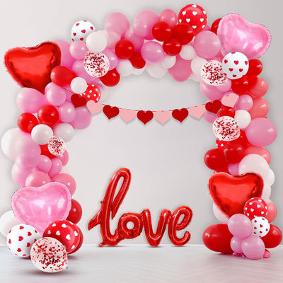 Party Propz Happy Valentine's Day Combo Pack of 81