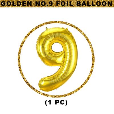Let's Vybe Foil Balloon Number 9