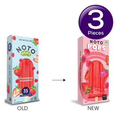 Noto Strawberry Raspberry Pop 70 ml Combo