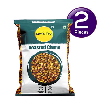 Let'S Try Roasted Chana 450 g Combo