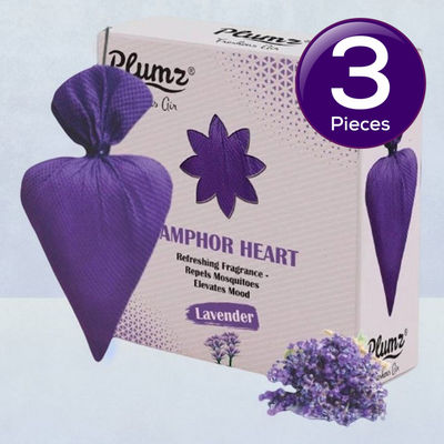 Plumz ZepPure Camphor Pocket - Lavender 60 g Combo