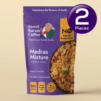 Sweet Karam Coffee Madras Mixture 95 g Combo