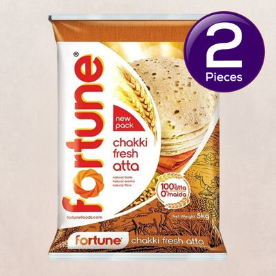 Fortune Chakki Fresh Atta 5 kg Combo