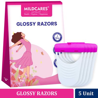 Mildcares Underarm Hair Removal Razor For Women | Pack Of 5