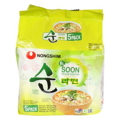 Nongshim Soon Veggie Ramyun | 5 In 1