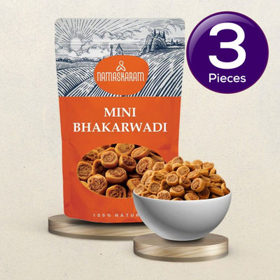 Namaskaram Mini Bhakarwadi 150 g Combo