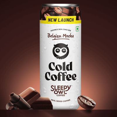 Sleepy Owl Belgian Mocha Cold Coffee Can