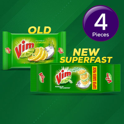 Vim Dishwash Bar - Lemon 800 g Combo