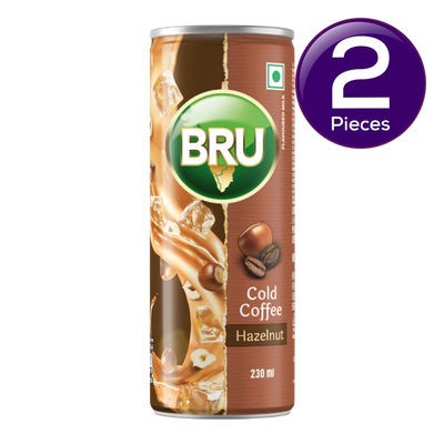 Bru Cold Coffee Hazelnut 180 ml Combo