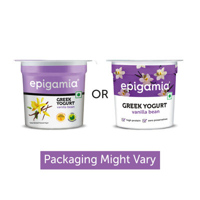 Epigamia Greek Yogurt- Vanilla Bean