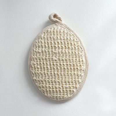 Rusabl Kitchen Natural ramie fibers oval bath scrubs