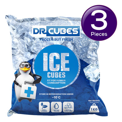 Dr. Cubes Ice Cubes 1 kg Combo