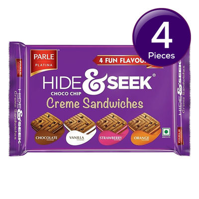Parle Hide & Seek Creme Sandwiches 400 g Combo