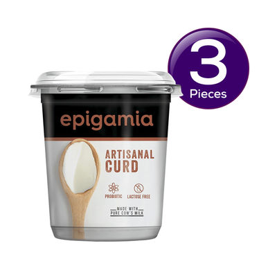 Epigamia Lactose Free Curd 400 g Combo