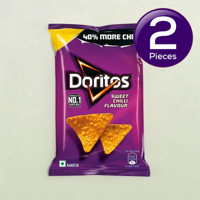 Doritos Nacho Chips - Sweet Chilli Flavour 100 g Combo