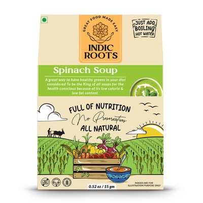 Indic RootsSpinach Soup